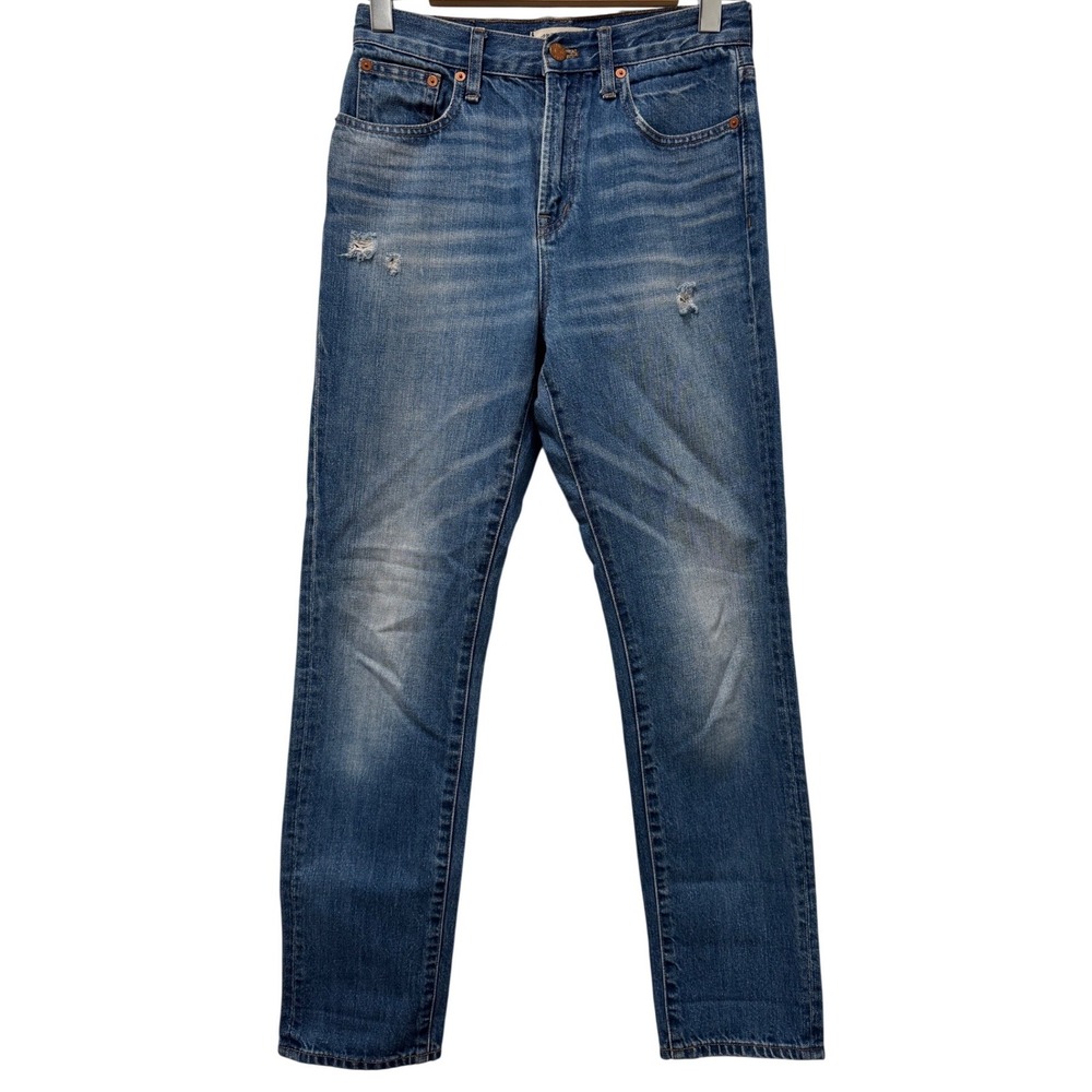 Madewell The Perfect Vintage Jean Women's Size 26 Distressed‎ Denim High Rise